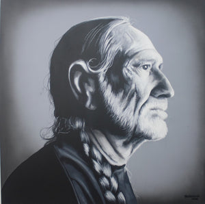 Willie Black and White Print!