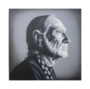 Willie Black and White Print!