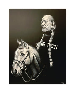 Willie and Horse Tech Study Print! 2021.