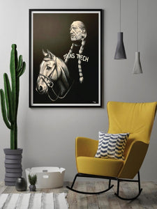Willie and Horse Tech Study Print! 2021.
