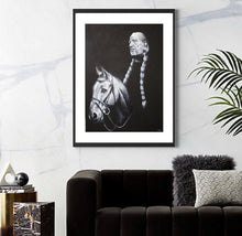 Load image into Gallery viewer, Willie and Horse Print! 2021.
