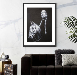 Willie and Horse Print! 2021.