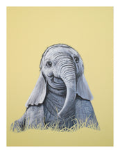 Load image into Gallery viewer, Yellowphant Print!
