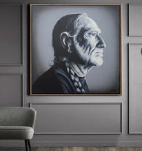 Load image into Gallery viewer, Willie Black and White Print!
