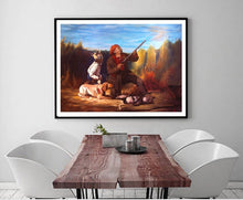 Load image into Gallery viewer, Flavor Flav and Chuck D on Holiday, Print!
